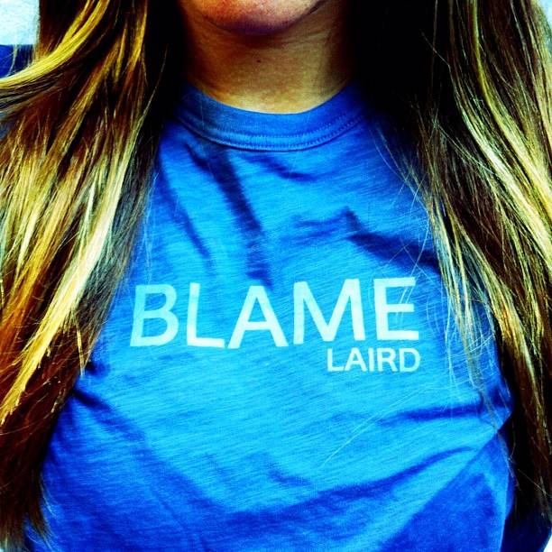 laird hamilton blame laird phrase shirt