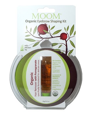 Moom Organic eyebrow shaping kit