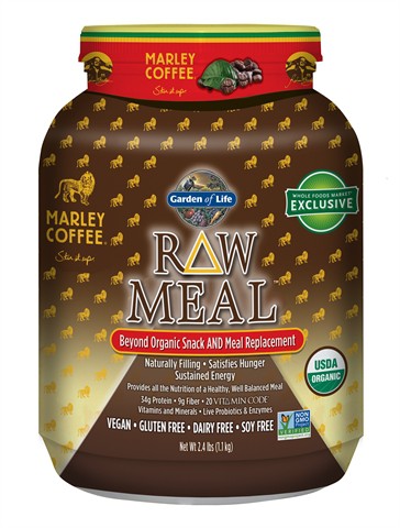 garden of life raw meal marley coffee