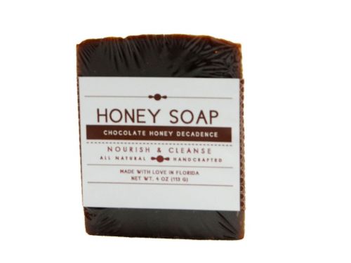 chocolate decadence honey soap