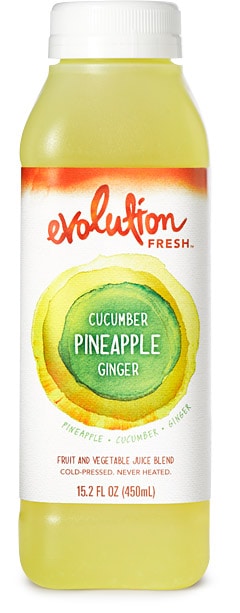 evolution cucumber pineapple ginger