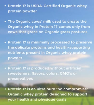 Protein 17 Organic Whey Review.