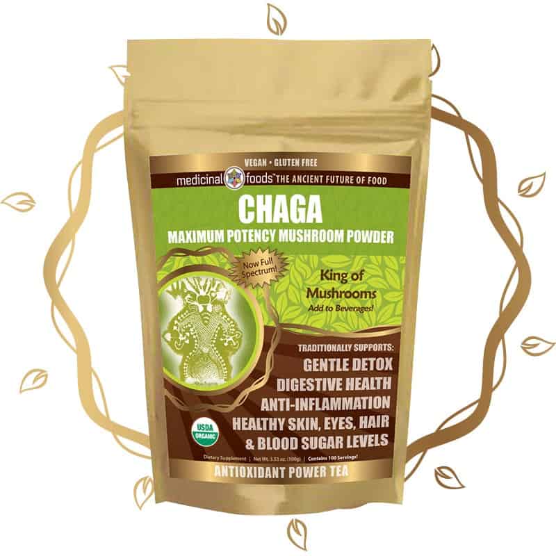 Medicinal Foods Chaga Mushroom Powder