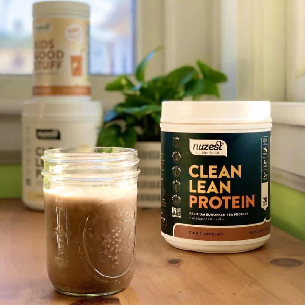 nuzest clean lean protein coffee