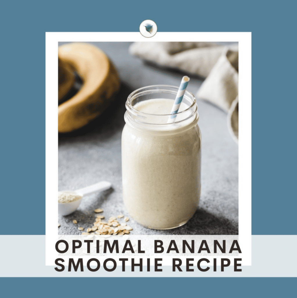 seeking health banana smoothie recipe