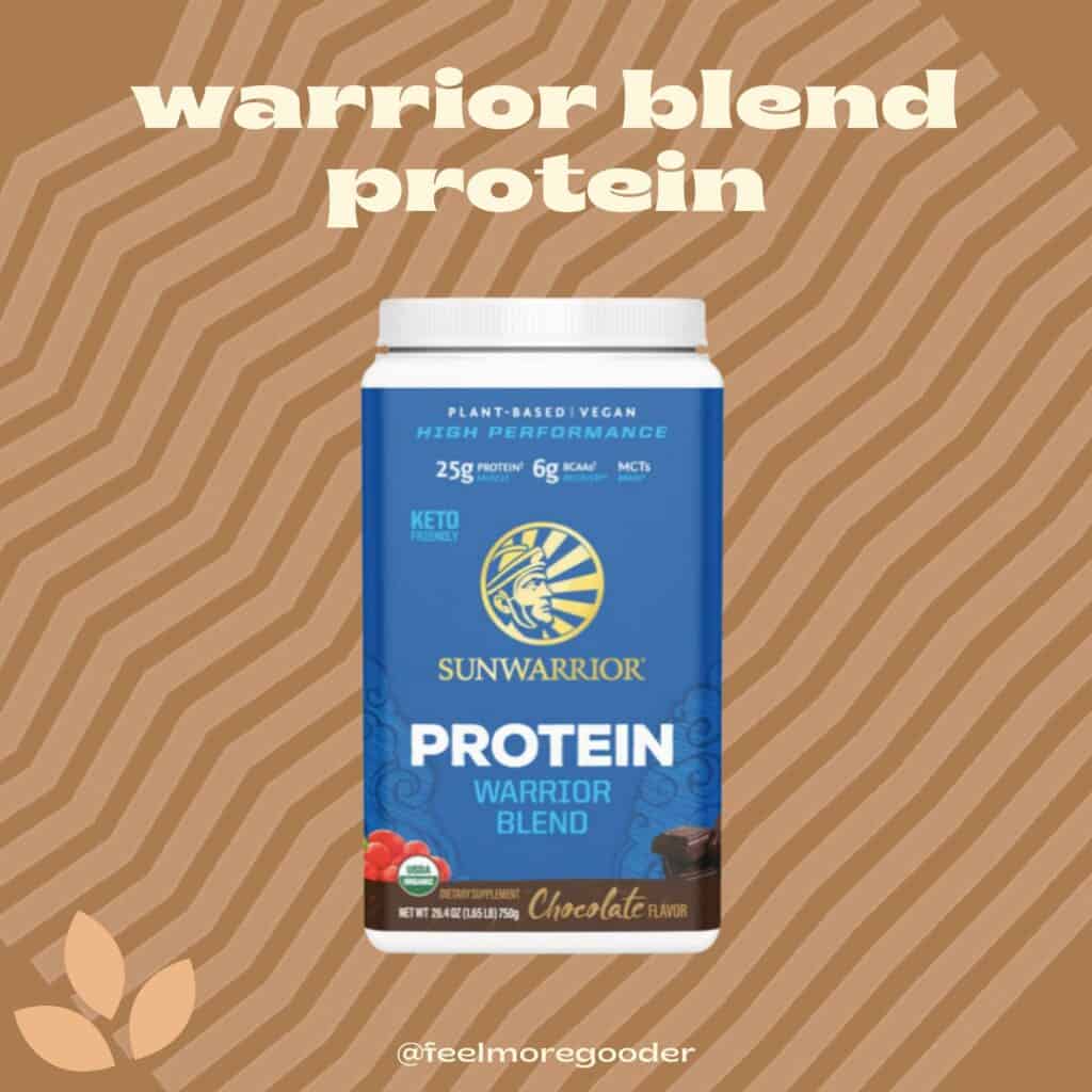 Sunwarrior Vegan Supplements Review warrior blend protein
