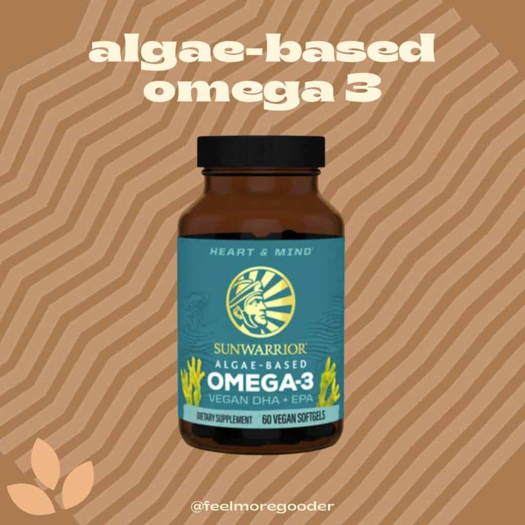 sunwarrior algae based vegan plant based omega 3