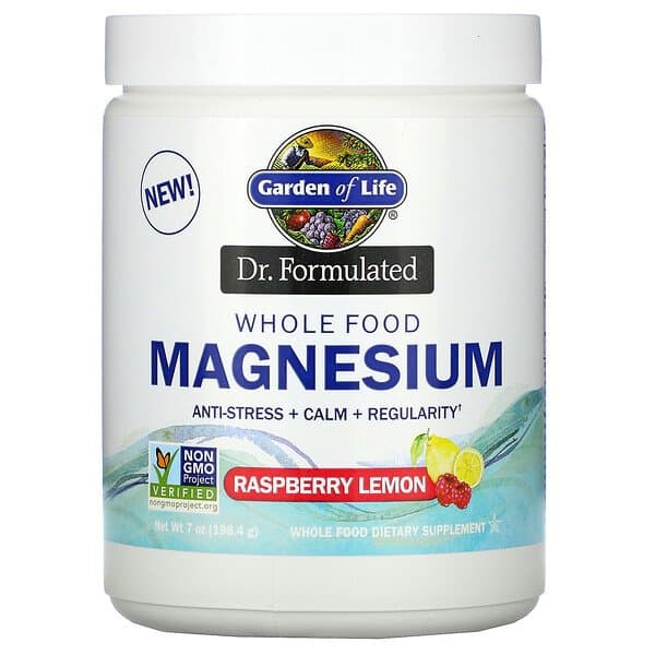 garden of life dr formulated whole food magnesium