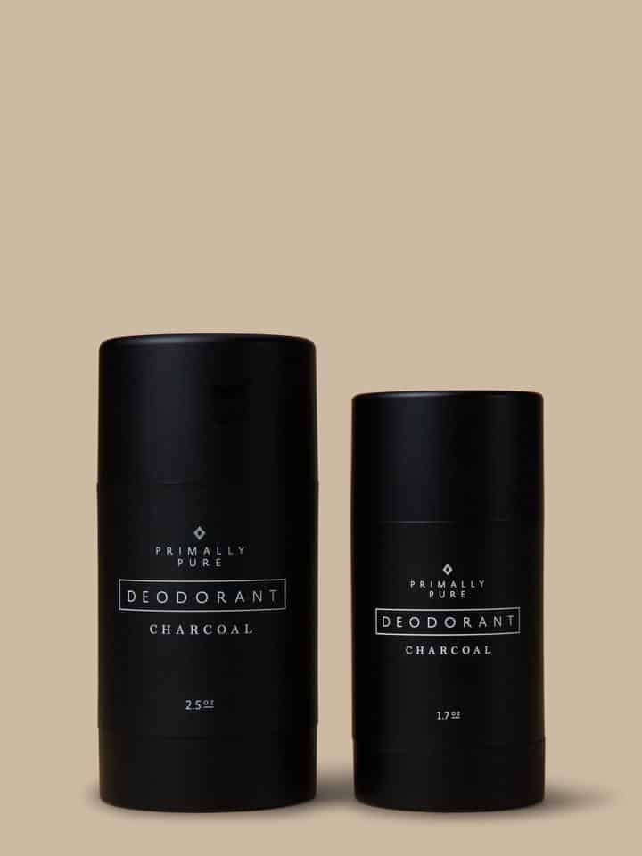 Primally Pure Skincare Review charcoal deodorant