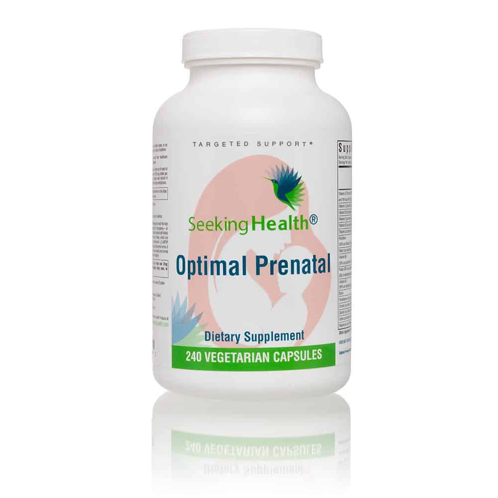 seeking health prenatal methylated b vitamins