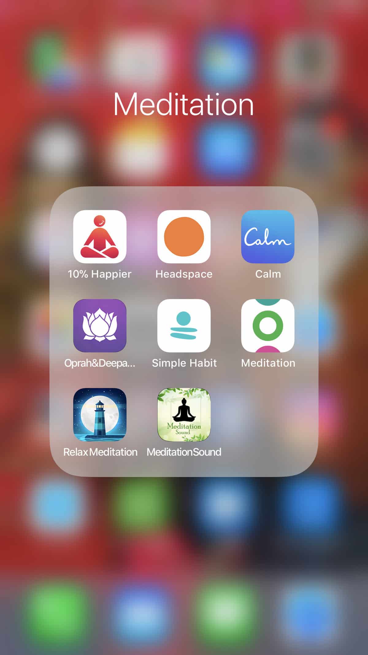 meditation phone apps