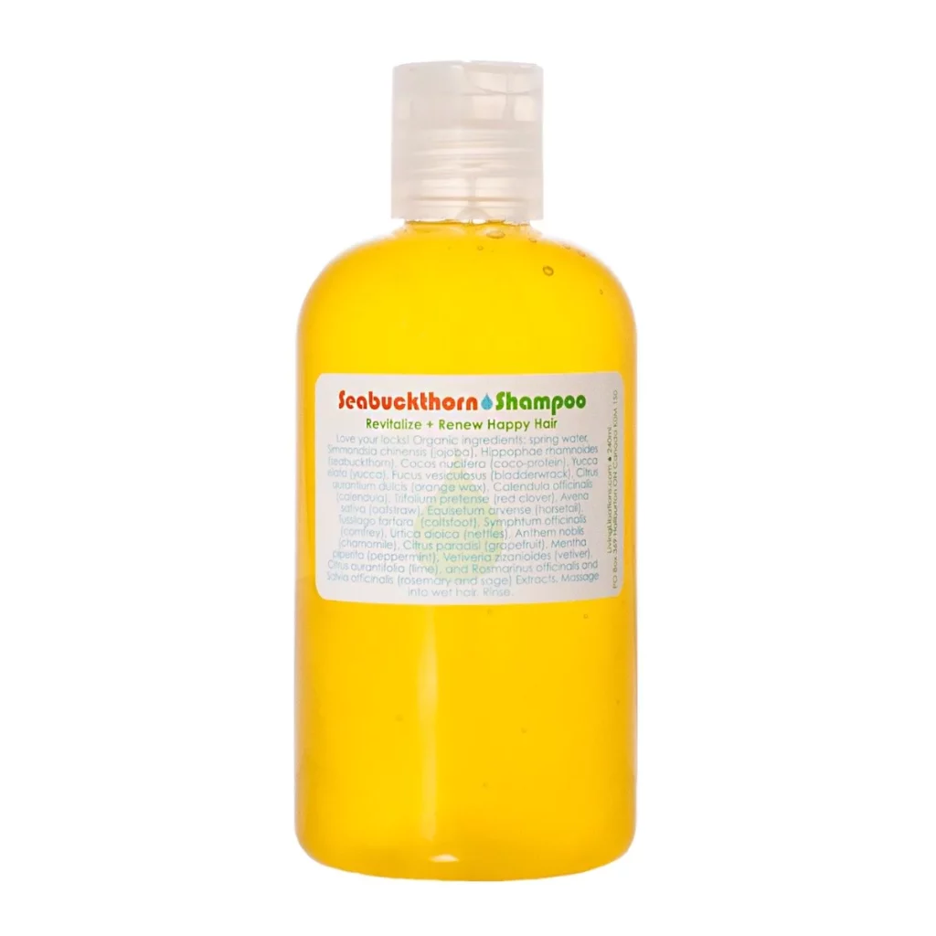 living libations sea buckthorn shampoo 9 Natural Shampoos for Effective Hair Growth