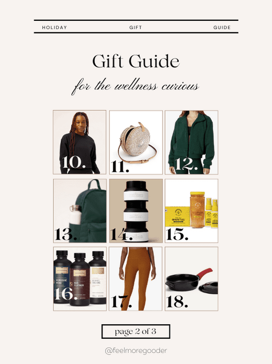 27 Best Wellness Holiday Gift Ideas gift guide