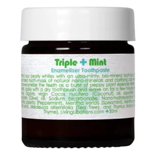 Living Libations Triple Mint Toothpaste feel more gooder
